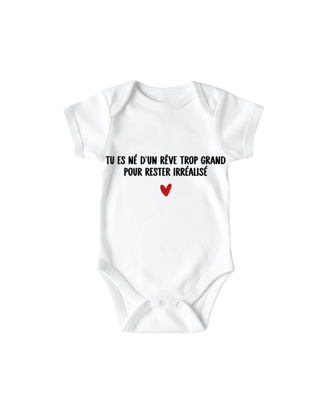 BODY - Tu es né(e) d'un rêve trop grand pour rester irréalisé.