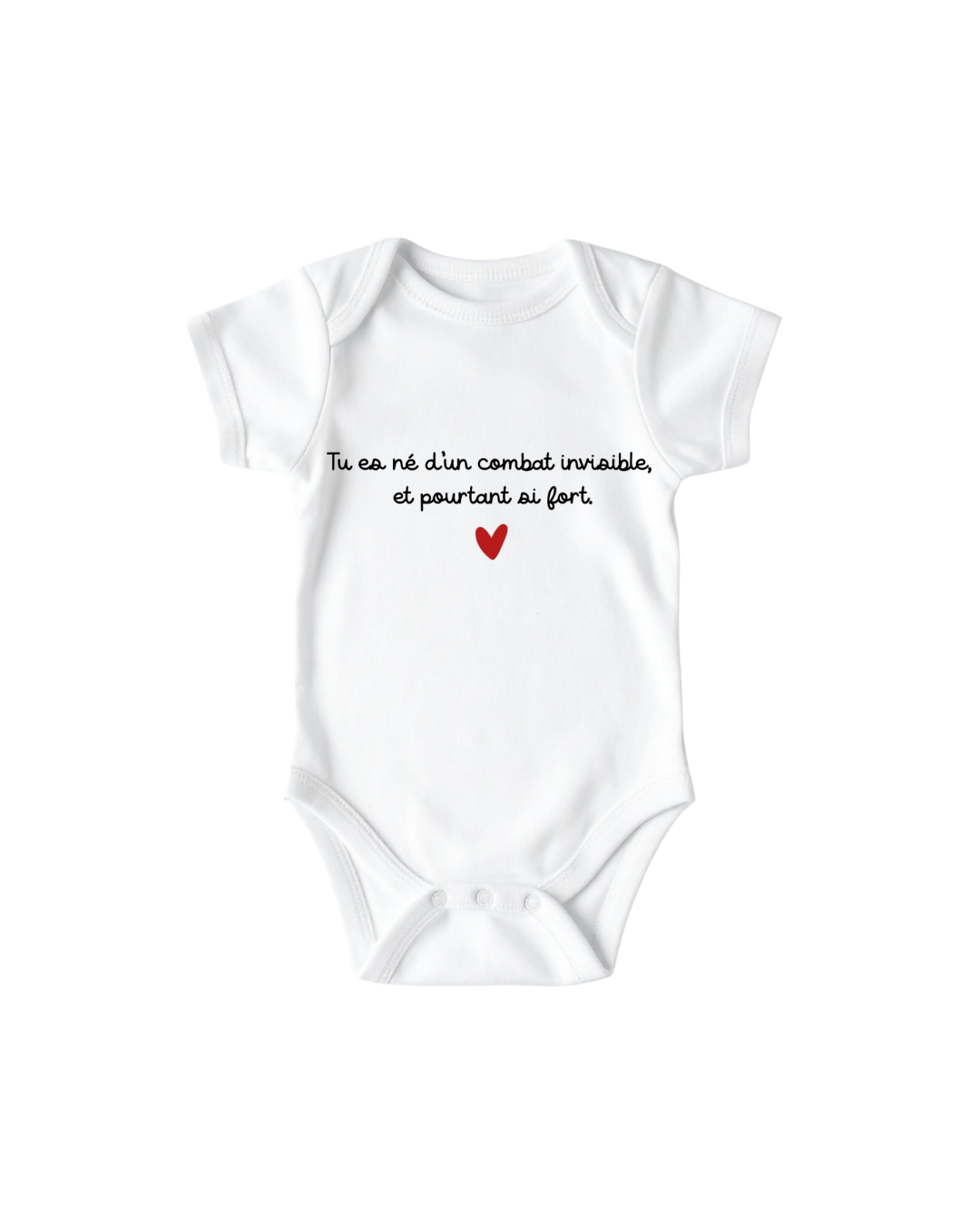 BODY -Tu es né(e) d'un combat invisible et pourtant si fort.