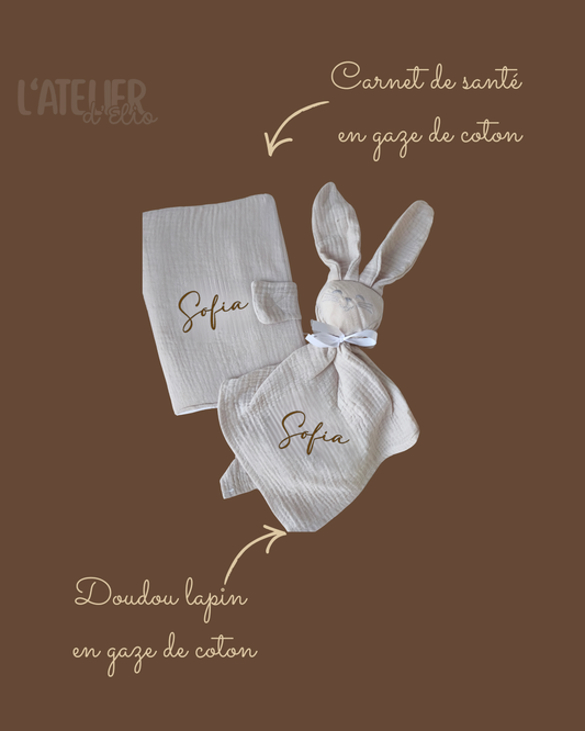 SET - Doudou & Protège carnet de santé