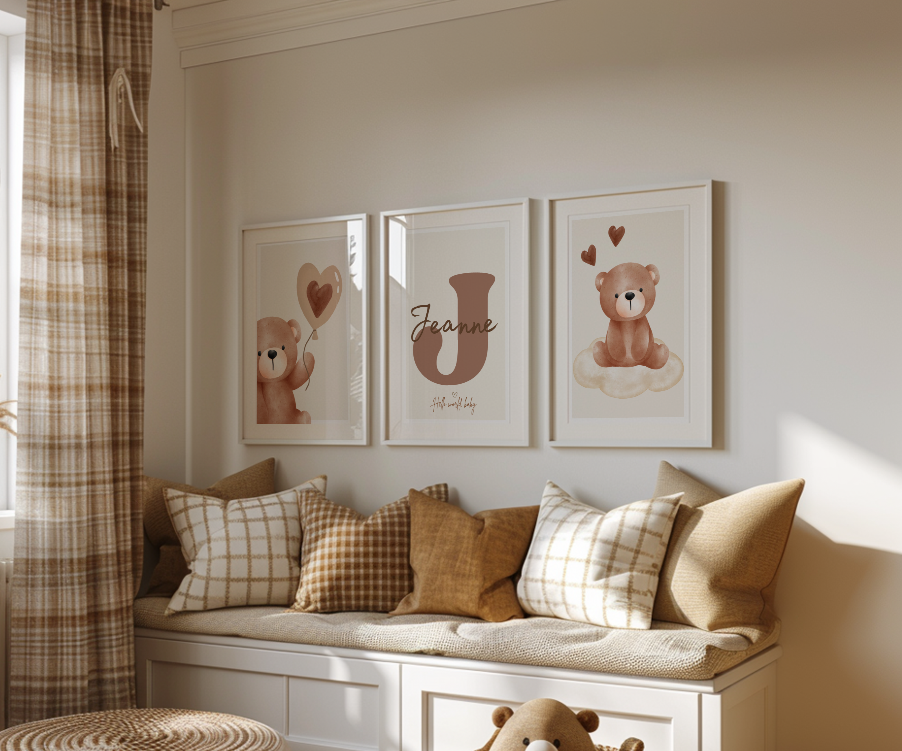 Affiches Ours - Lot de 3