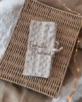 Livret de Famille - Minky Beige- Nom de Famille