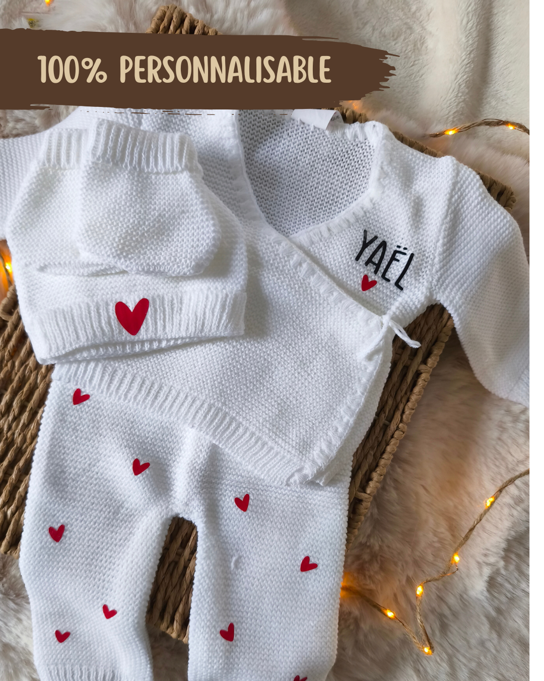 Ensemble Cache Cœur  - Mini