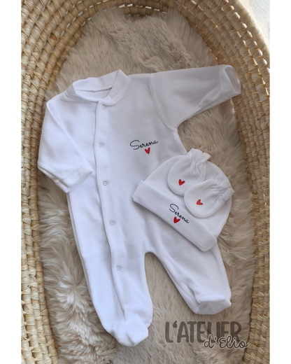 Pyjama Petit prénom, grand amour
