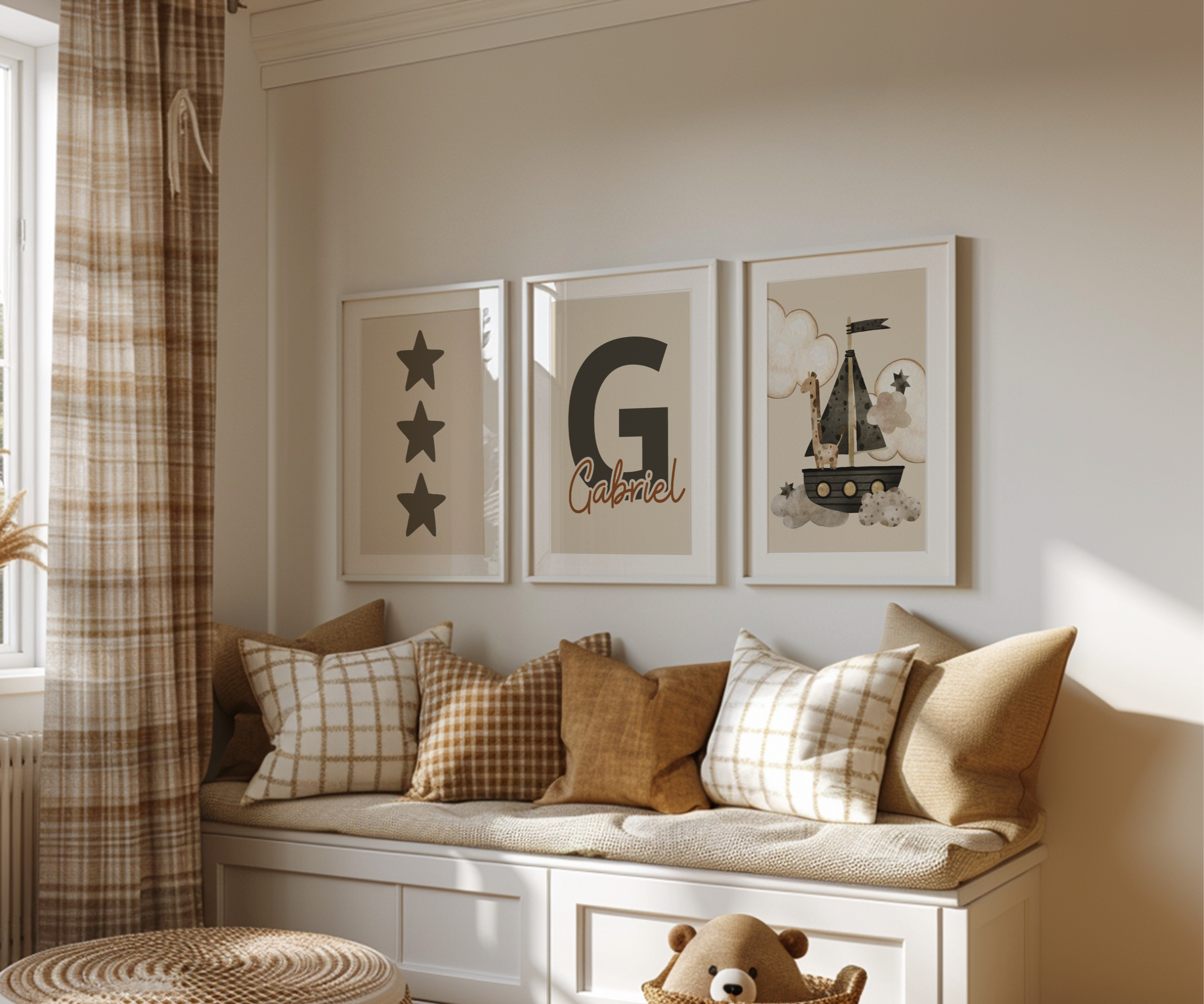 Affiche Bateau - Lot de 3