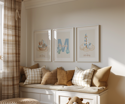 Affiche Marin - Lot de 3