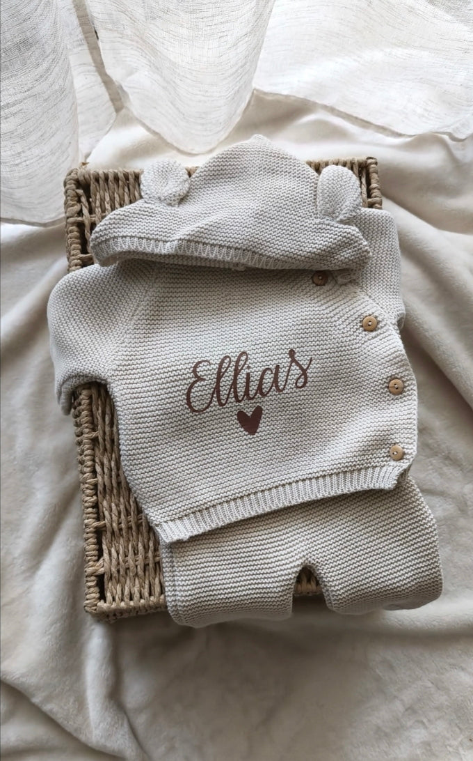 Ensemble Capuche Ourson