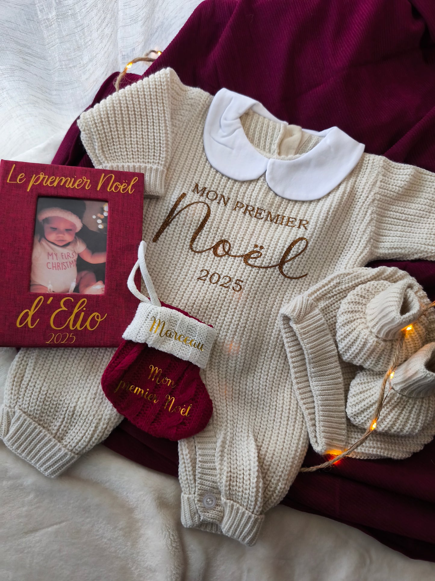 Tenue de Noël - Mon premier Noël 2025