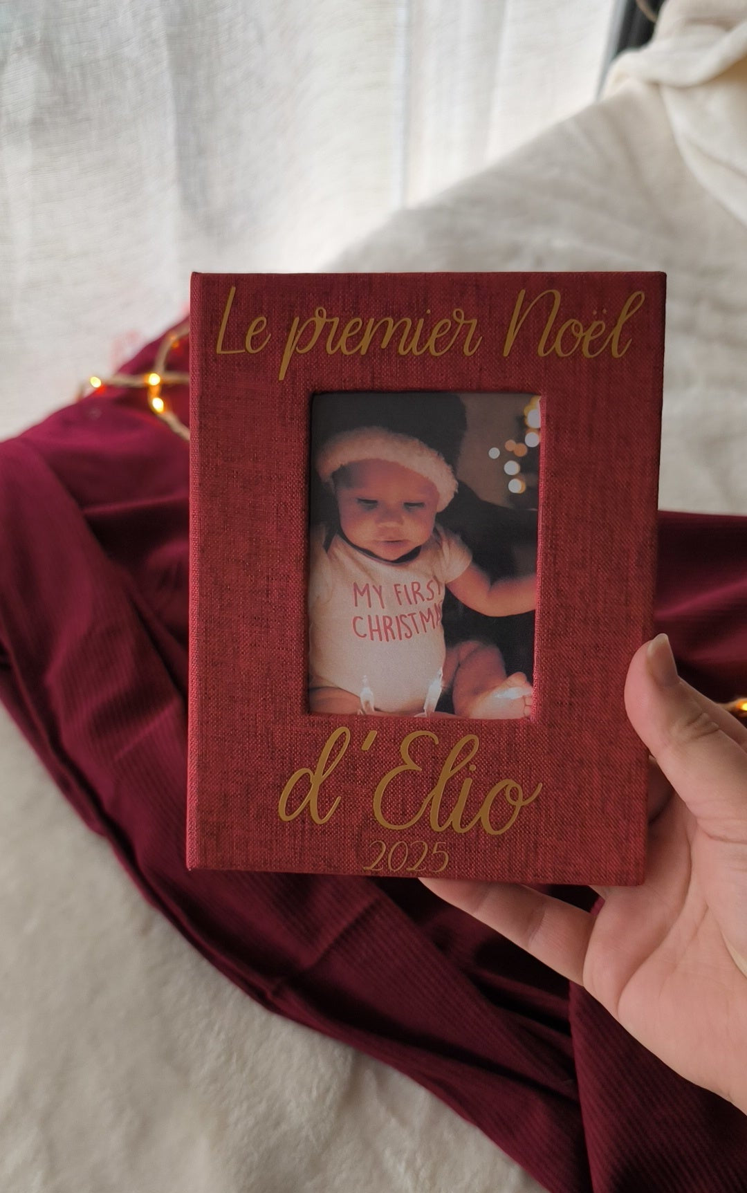 Mini album photo - Le premier Noël de...