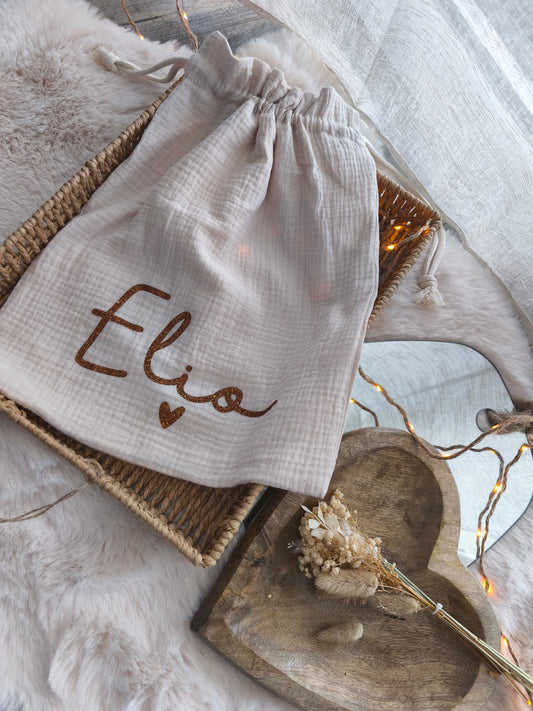 Sac en gaze de coton - Personnalisé