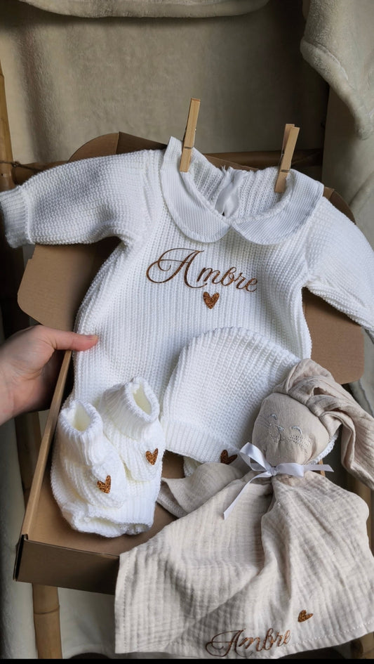 Ensemble col - Ensemble maille & Doudou