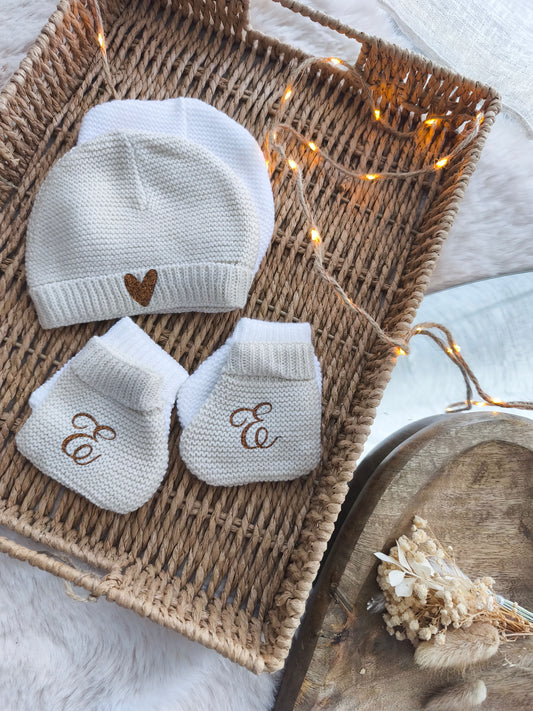 Bonnet & Chaussette maille.