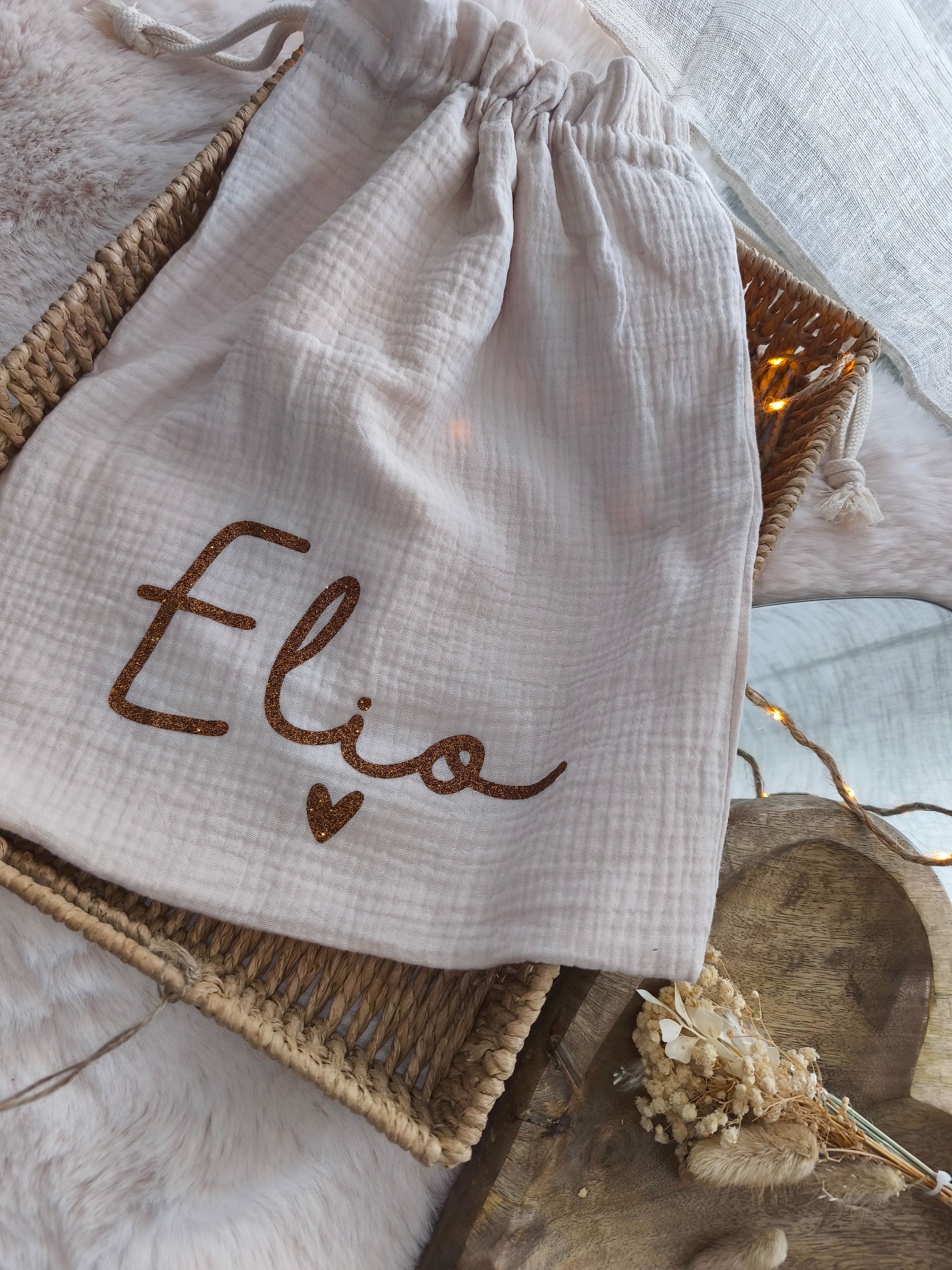 Sac en gaze de coton - Personnalisé