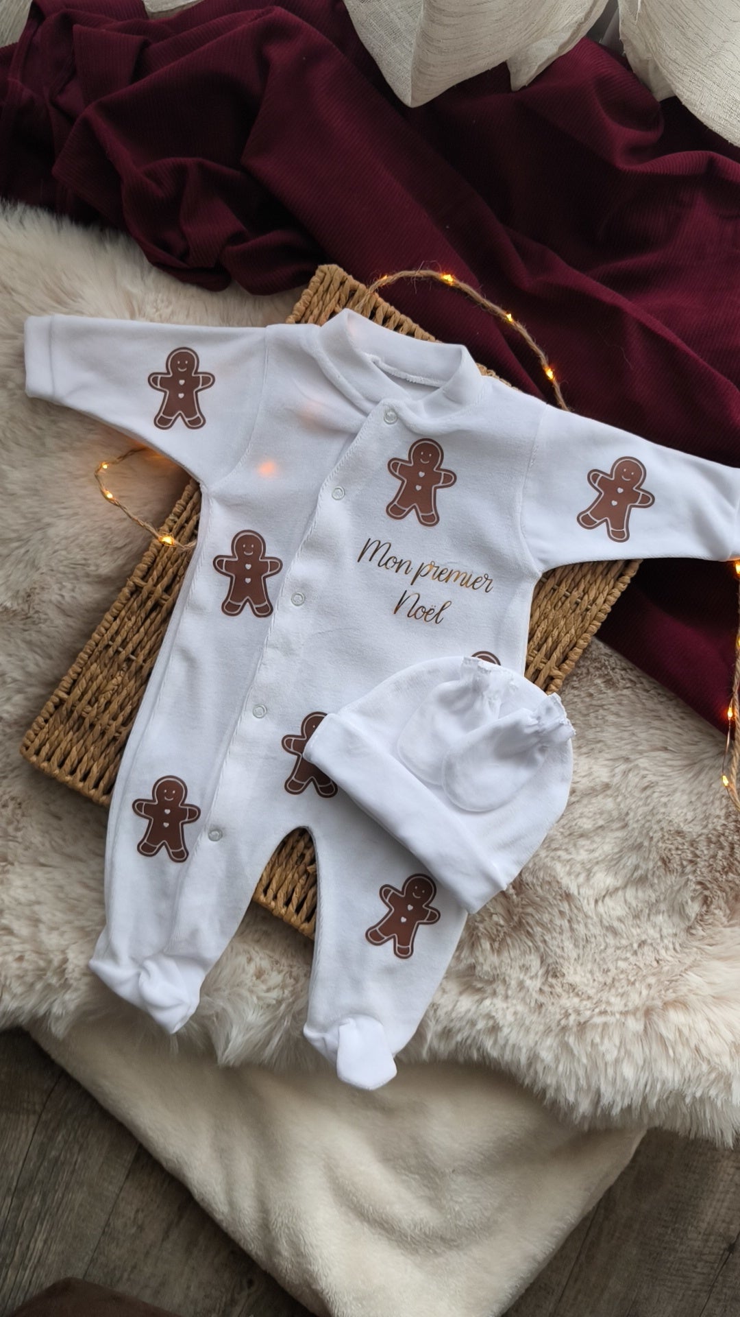Pyjama - Bonhomme de pain d'épice