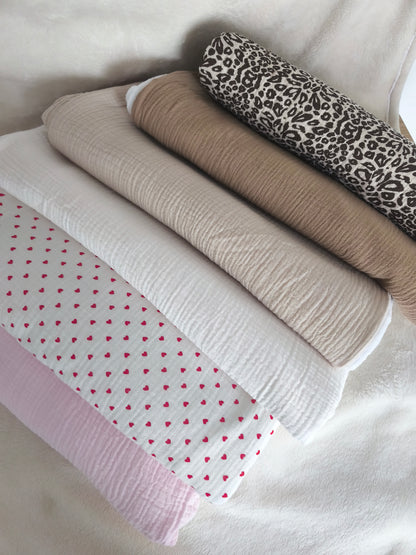 Couverture Gaze de Coton/ Polaire