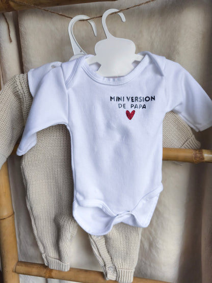 Body- Mini version de papa/maman