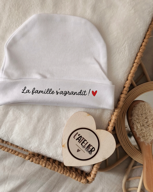 BONNET ANNONCE GROSSESSE | La famille s'agrandit