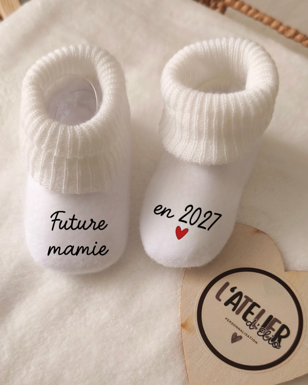 CHAUSSETTE ANNONCE | Future Mamie en 2027