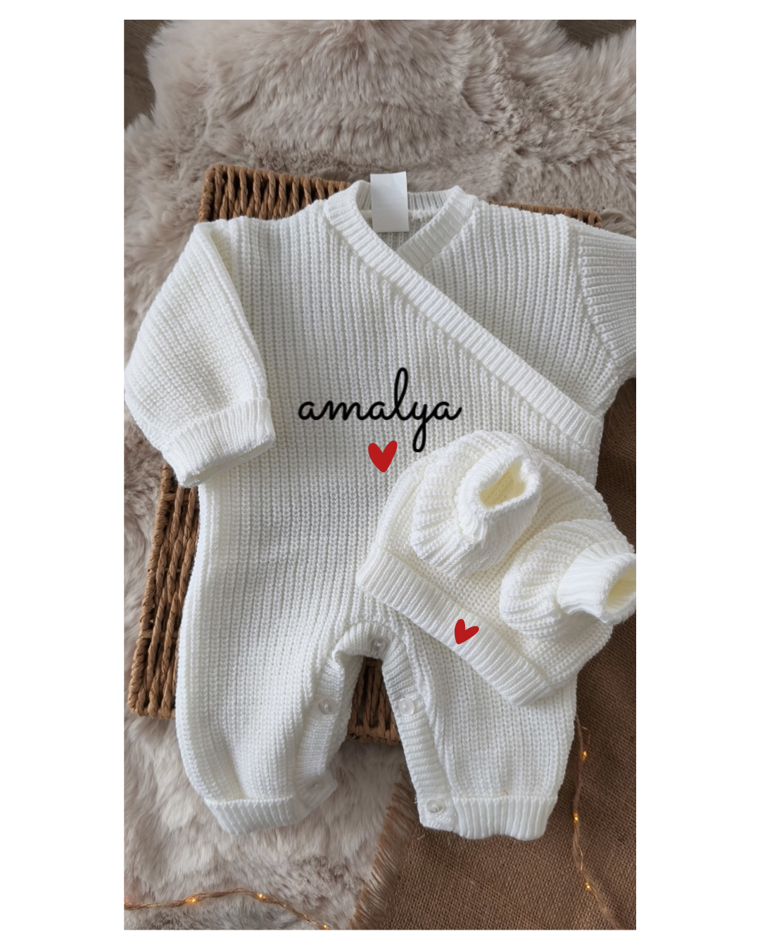 Ensemble en maille - Croisé