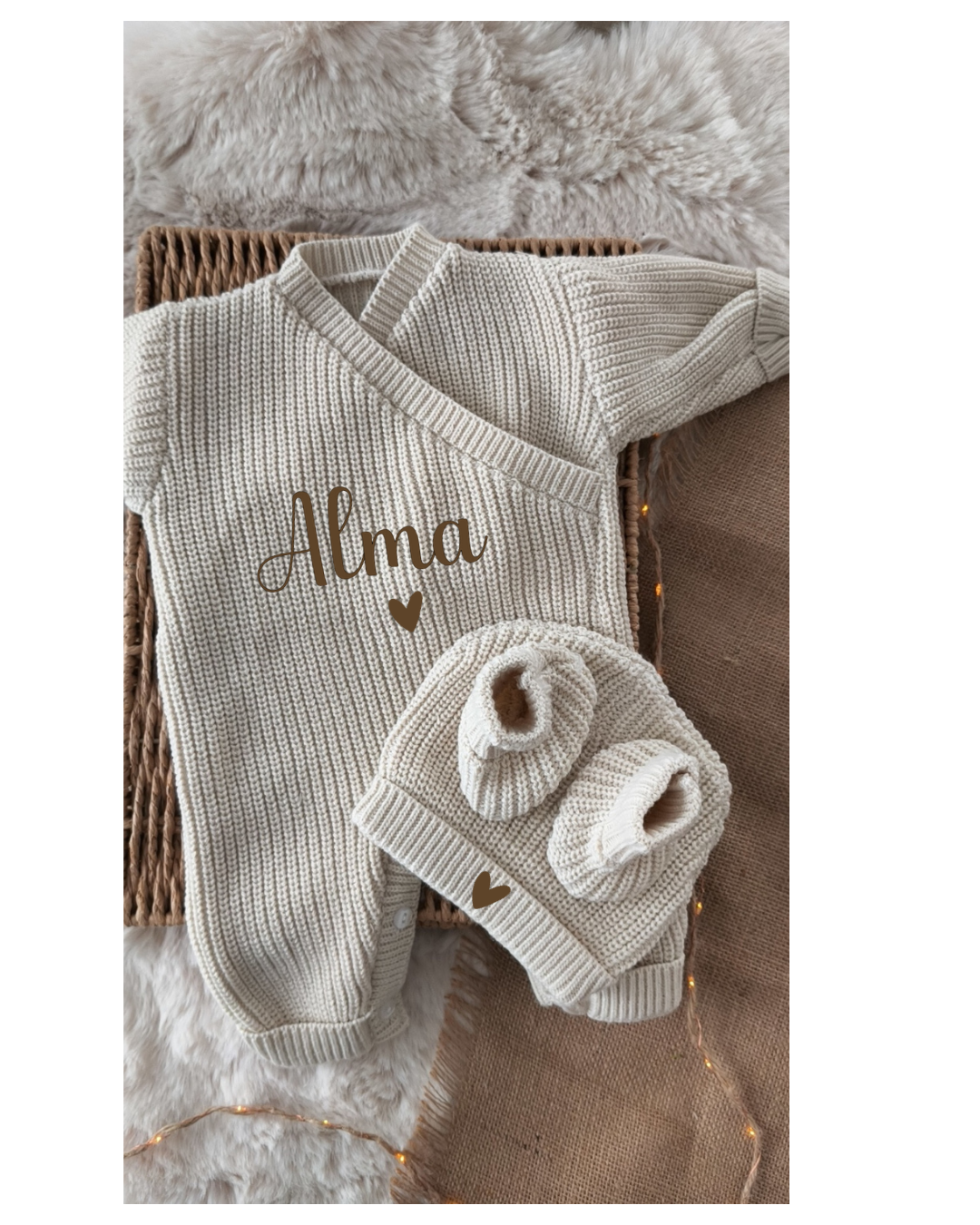 Ensemble en maille - Croisé