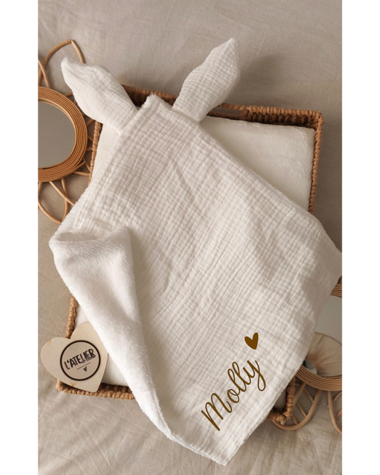Doudou Lange - Blanc